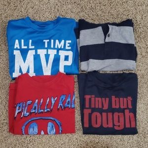 4 - Size 4 Children's Place short sleeve shirts